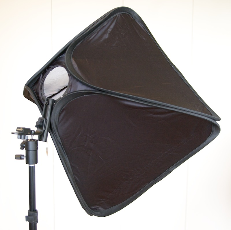 Flash Speedlight Softbox Diffuser 60cm 24" + 2.2m Light Stand Ki